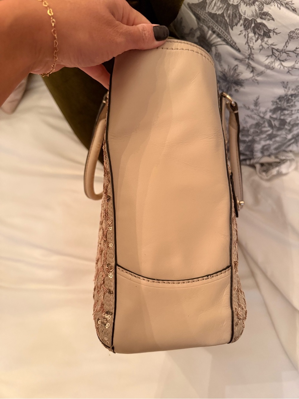 Coach Poppy Sequin Signature C Blaire tote - Picture 13 of 14